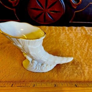 Lenox small collectible cornucopia NWT